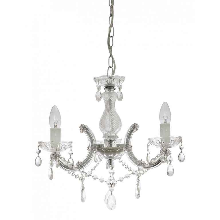 C-Mar 3 Light Pendant Chrome - C-MAR-3-CH