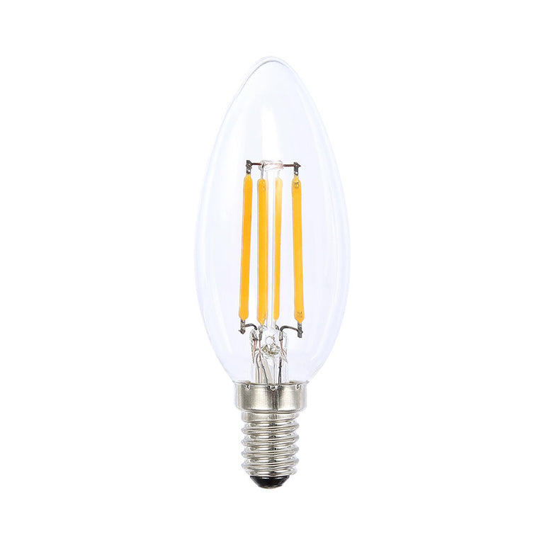 Filament Candle LED 4W E14 Dimmable / Warm White - C35-4W2700KE14D