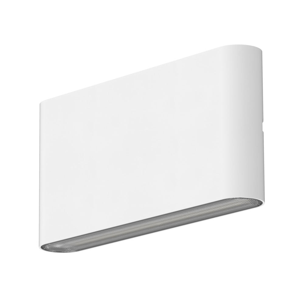 Carina 10W 240V Up & Down LED Wall Light White / Tri-Colour IP65 - SE7150/10TC/WH