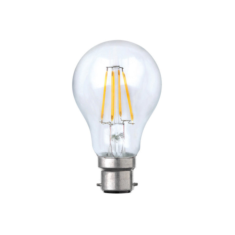 Filament Clear GLS LED 8W B22 Dimmable / Daylight - CF15DIM