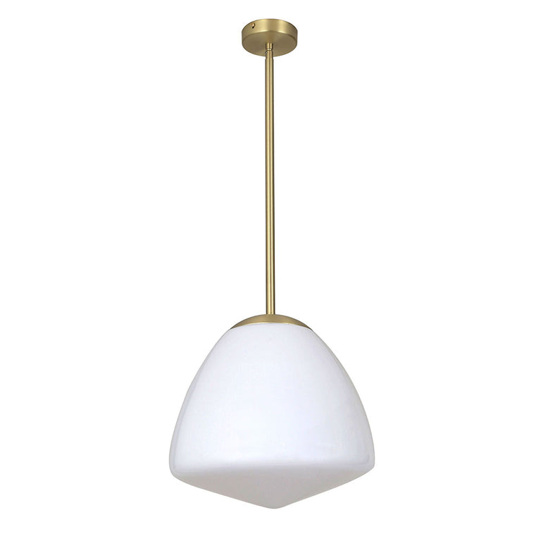Ciotola 1 Light Pendant Medium Antique Brass - CIOTOLA4