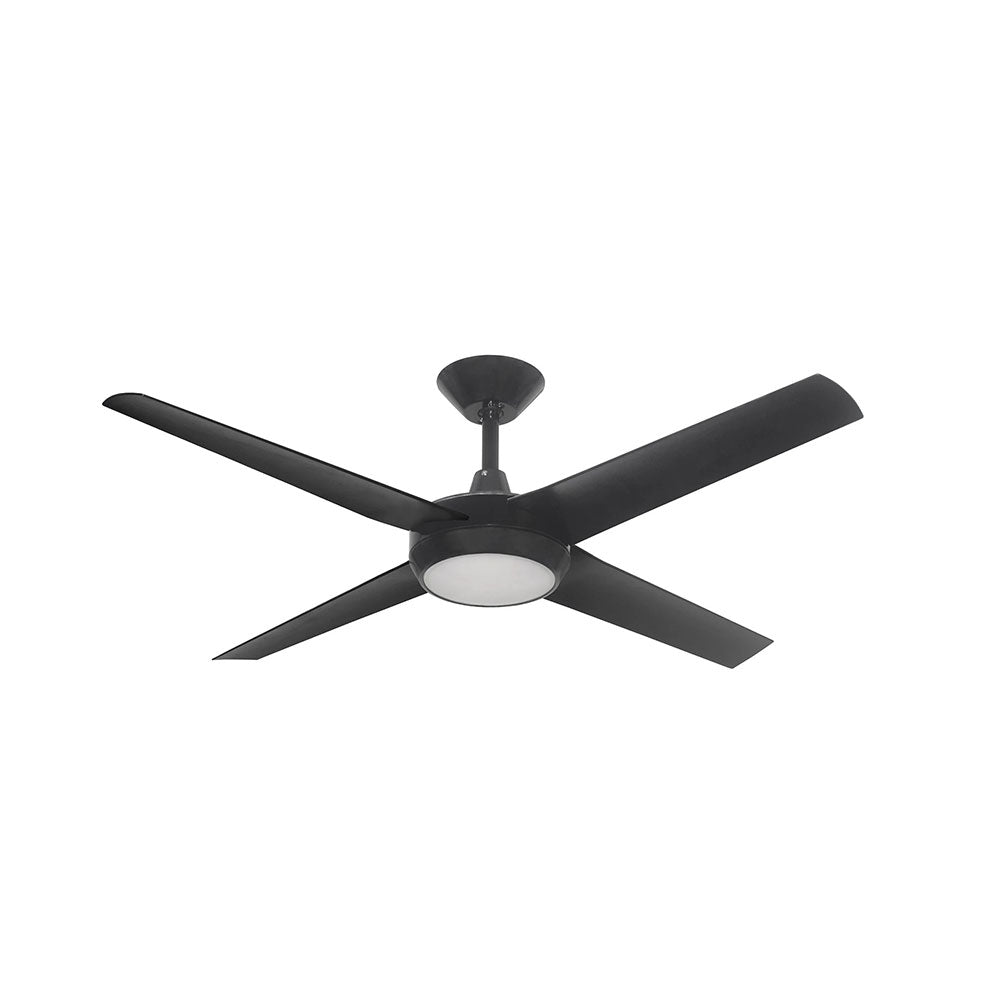 Concept 52" 18W LED Dimmable AC Ceiling Fan Matt Black / Tri-Colour - CL507