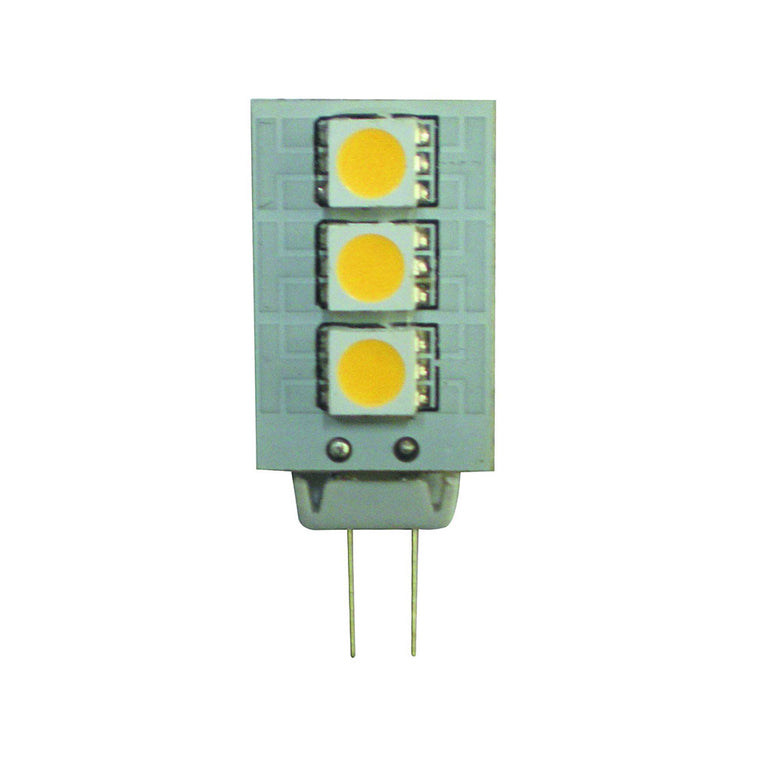 High Output 0.9W G4 Bi Pin LED Globe - 12V 2700K - CLAG4L3WW