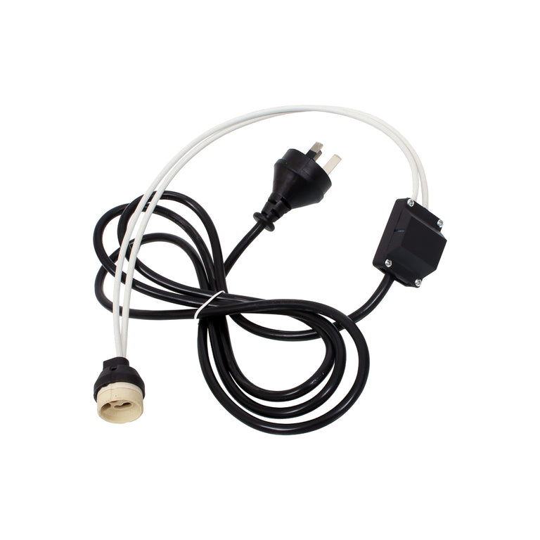Lampholder GU10 With Flex & Plug - CLAGU10LHFP