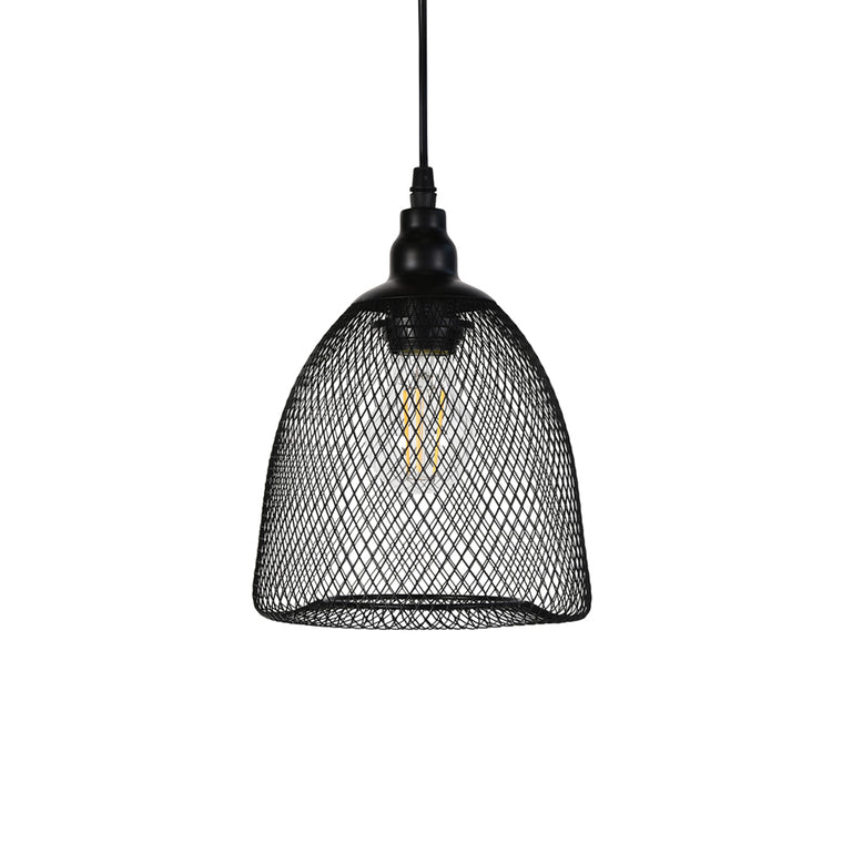 Mesh Clark Pendant Black