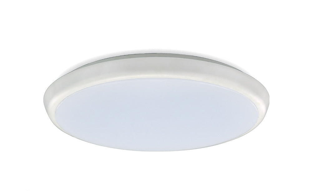 Slimline 12W LED Dimmable Ocupance Sensor Oyster White / Cool White - CLU250-SCW