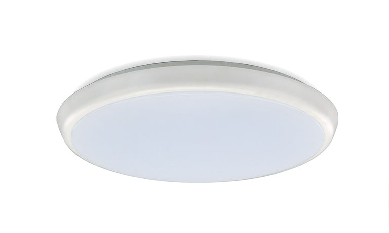 Slimline 12W LED Dimmable Oyster White / Warm White - CLU250-DWW