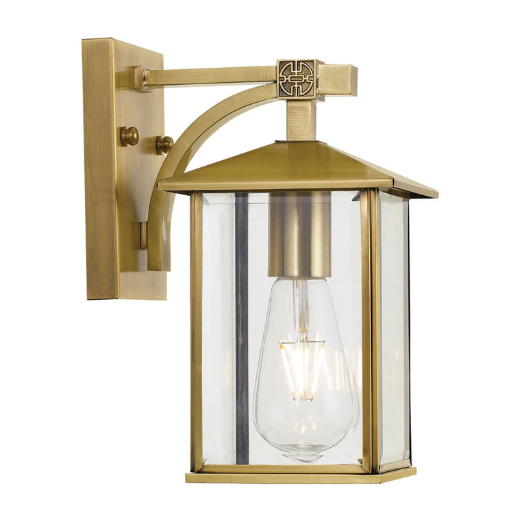 Coby 1 Light Wall Light Large Brass - COBY EX18-BRS