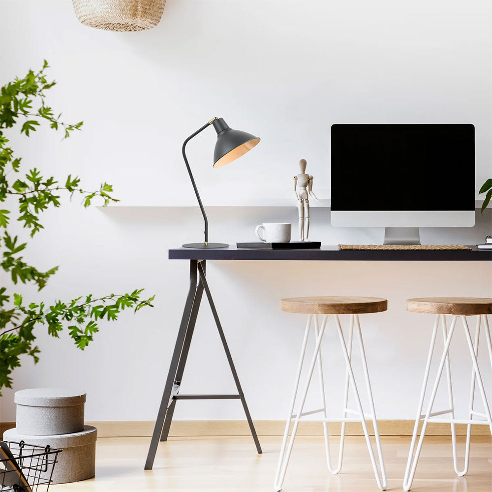 Collo Adjustable Desk Lamp Matt Black - COLLO-T1