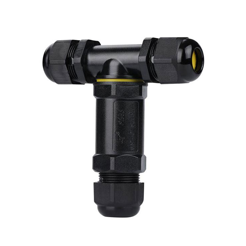 Waterproof 3 Way T Shape Connector IP68 - CONN006