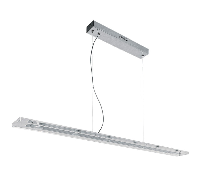 Straight 18W LED Pendant Chrome / Warm White - CP226-L