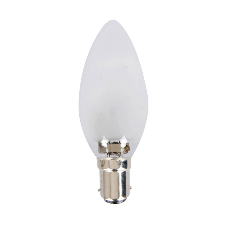 Halogen Candle 28W B15 Frosted - CLAHACAN28WSBCFR