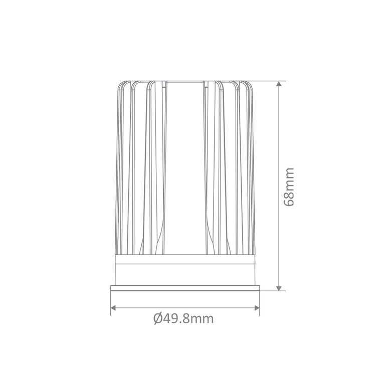 Cell 9W 240V Dali Dimmable LED COB Module 24° Beam Angle / Quinto - 21639