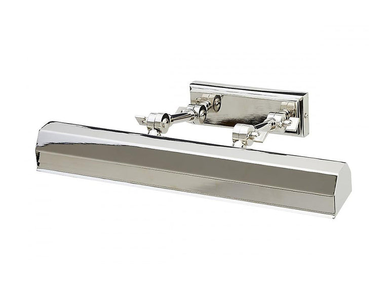 Chawton Medium Picture Light Polished Nickel - CHAWTON-PLM-PN
