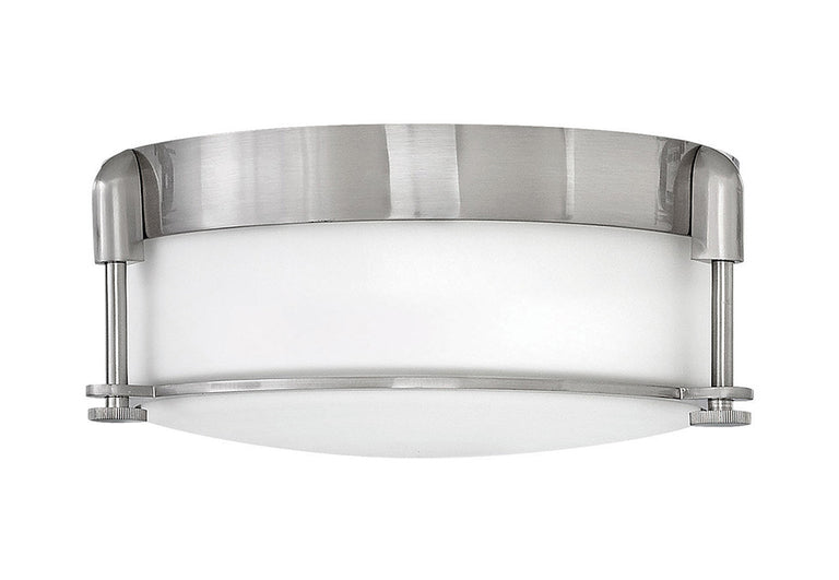 Colbin 2 Light Small Flush Mount Brushed Nickel - HK-COLBIN-F-S-BN