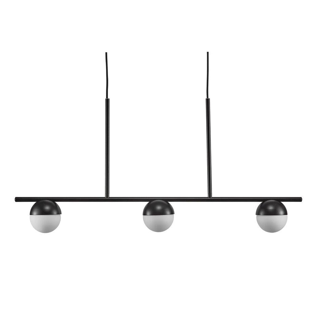 Contina 240V G9 3 Light Pendant Black - 2010953003