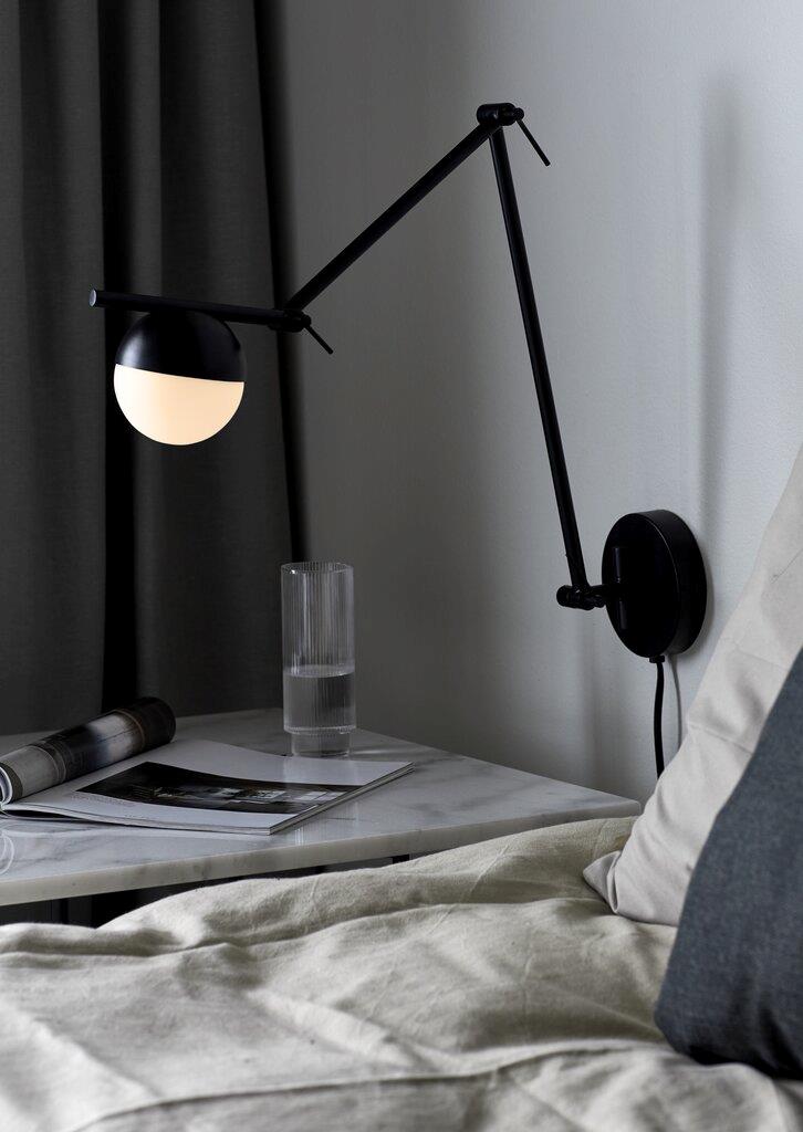 Contina 240V G9 Adjustable Wall Light Black - 2010971003