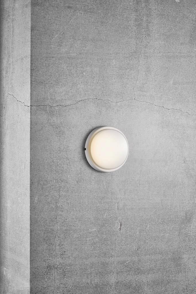 Cuba Bright 14W LED Round Bunker White / Warm White - 2019171001