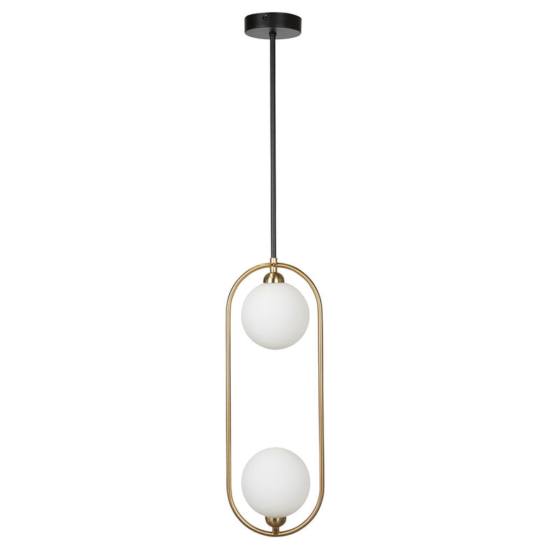 Dacaran 2 Light Pendant Gold - DACARAN-2P Gold