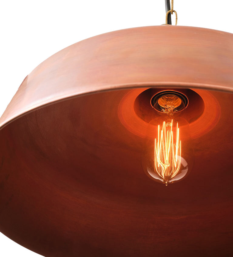 Industrial Interior Pendant Aged Copper - DEKSEL03