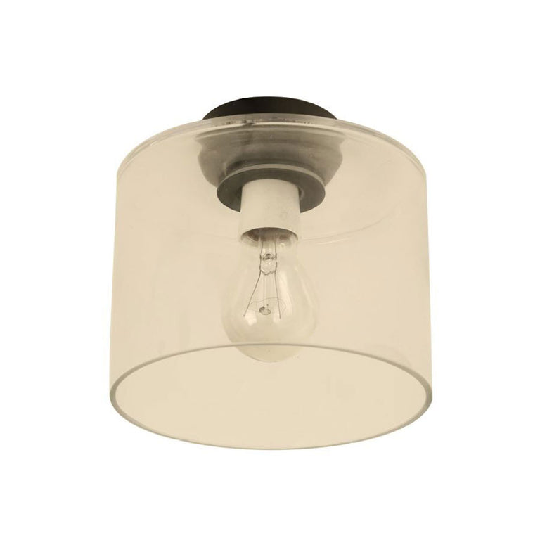 Oblong Glass DIY Batten Fix Black / Clear - DIYBAT17