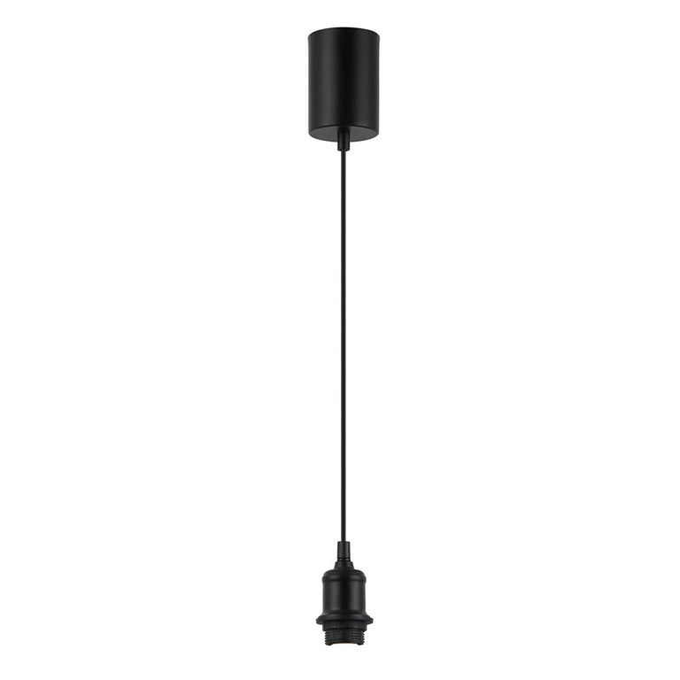 D.I.Y. Plug In Pendant Suspension Kit Black - DIYPEN1