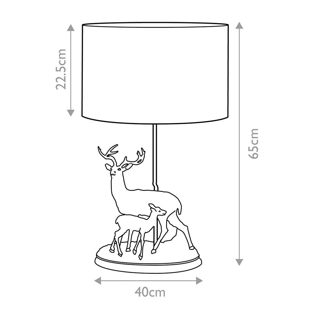 Amelia Table Lamp Bronze Patina - DL-AMELIA-TL