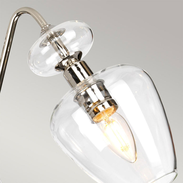 Armand 3 Light Semi Flush Light Polished Nickel - DL-ARMAND-SF3-PN
