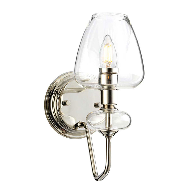 Armand 1 Light Wall Light Polished Nickel - DL-ARMAND1-PN