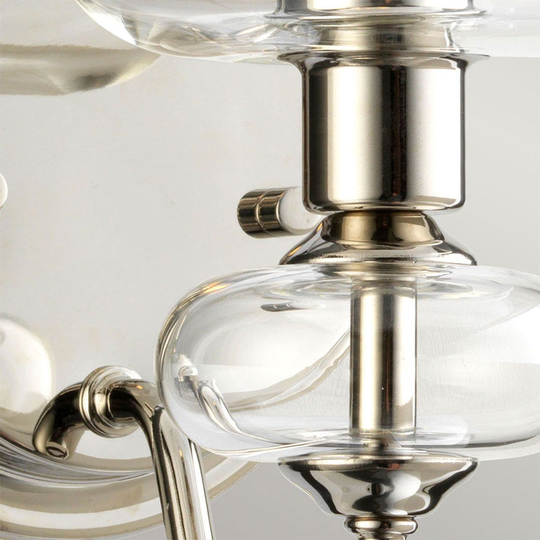 Armand 1 Light Wall Light Polished Nickel - DL-ARMAND1-PN