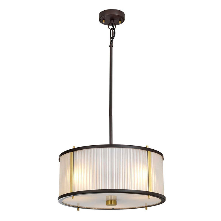 Corona 3 Light Pendant Museum Bronze - DL-CORONA-3P-BAB