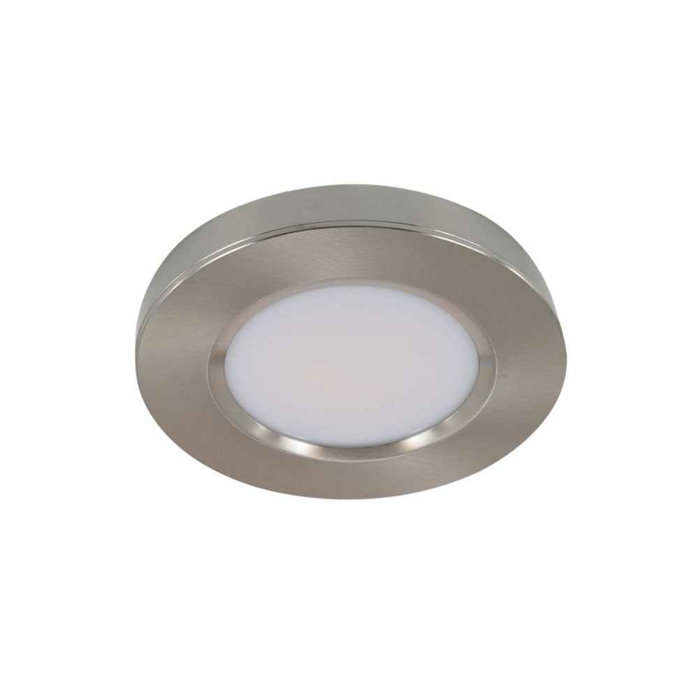 Avior 6 3W LED 12V DC Cabinet Light Satin Nickel / Tri-Colour - DL103/3W/SCH/TC