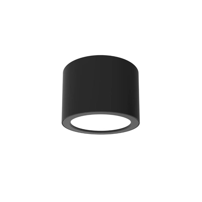 Alcor 4 10W LED Dimmable Surface Mounted Downlight Black / Tri-Colour - DL1066/10W/TC/BK
