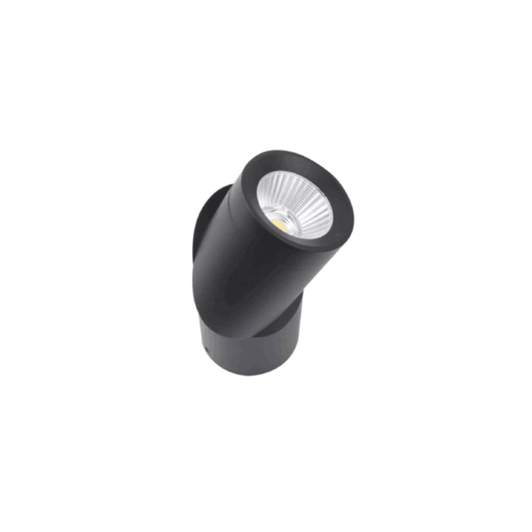 Propus 2 12W LED Adjustable Surface Mounted Downlight Black / Natural White - DL2034/BK/NW