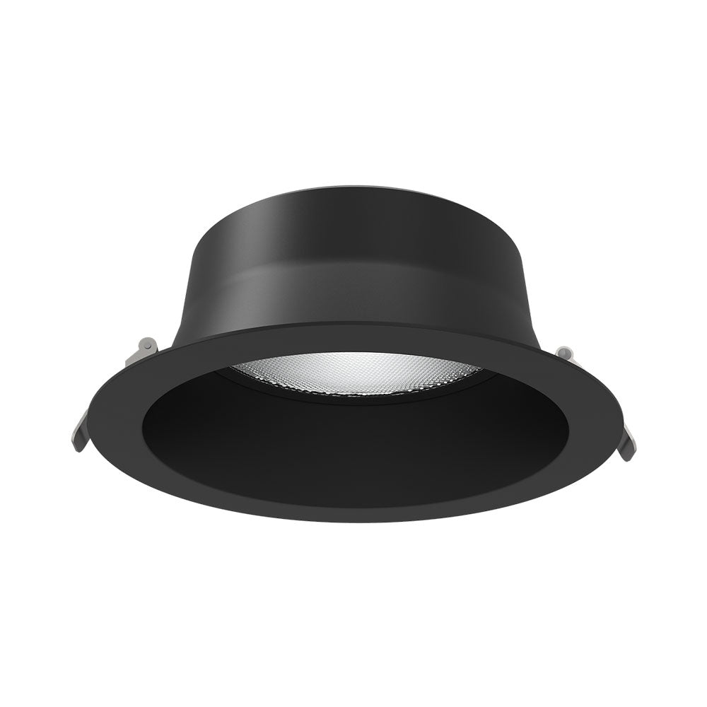 Round 35W Dimmable LED Downlight Black / Tri-Colour - DL3008-BKTC35S03