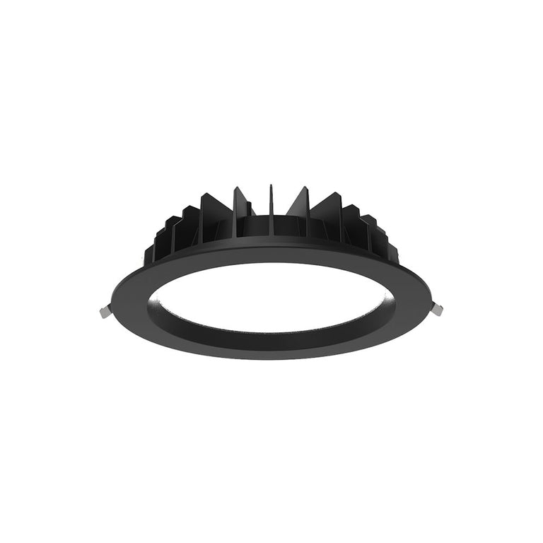 Dual Wattage 30W / 40W Dimmable LED Downlight Black / Tri-Colour - DL4001-BKTCDPS02