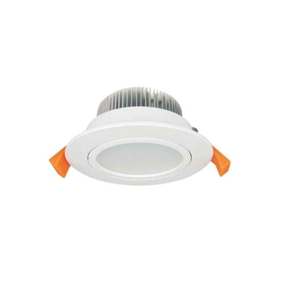 Alcor 15W Dimmable Adjustable LED Downlight White / Tri-Colour - DL8695/WH/TC