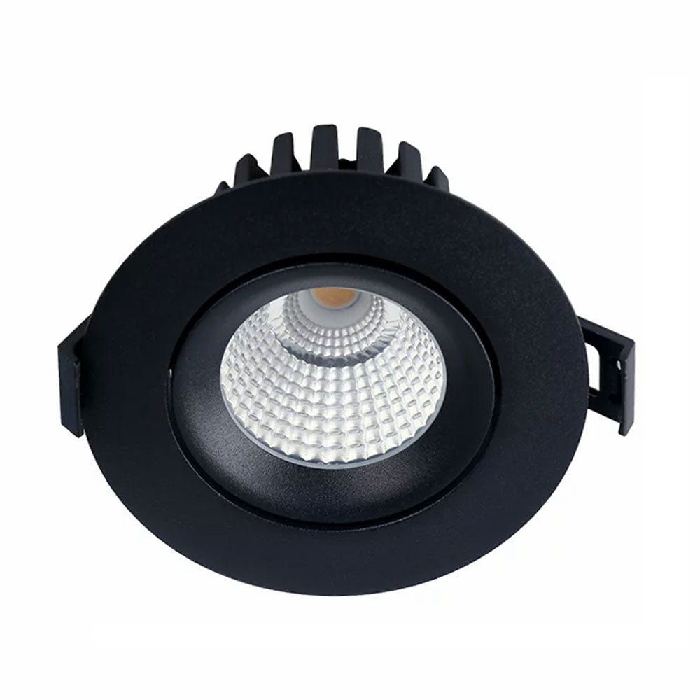 Celaeno 10W Dimmable Adjustable LED Downlight Black / Tri-Colour - DL9411-BKTC10C02