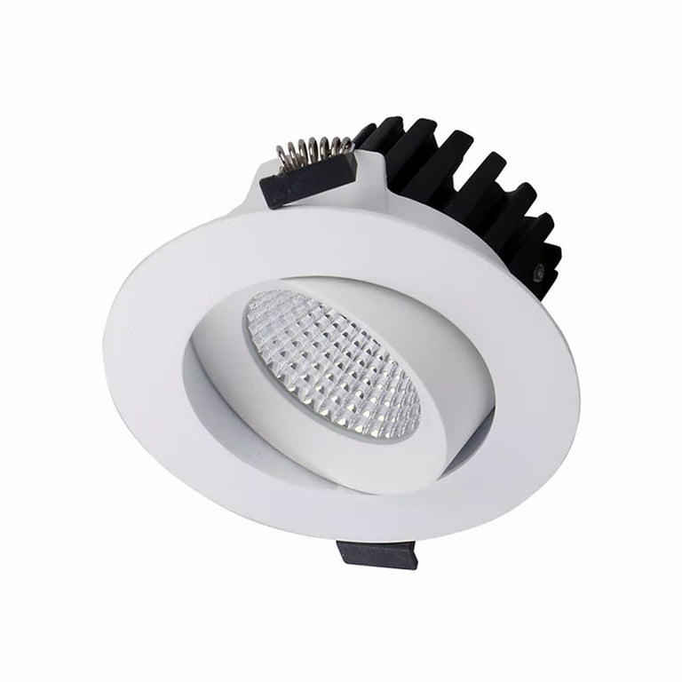 Celaeno 10W Dimmable Adjustable LED Downlight White / Tri-Colour - DL9411-WHTC10C02
