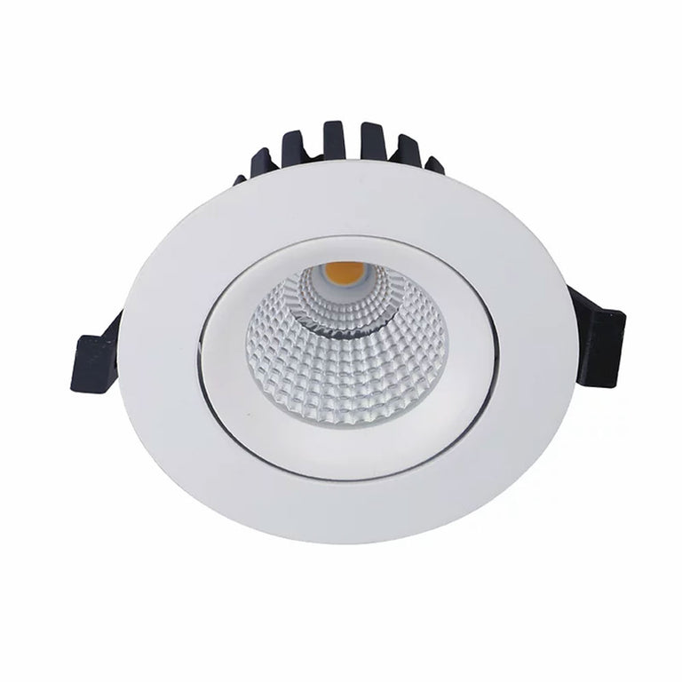 Celaeno 10W Dimmable Adjustable LED Downlight White / Tri-Colour - DL9411-WHTC10C02
