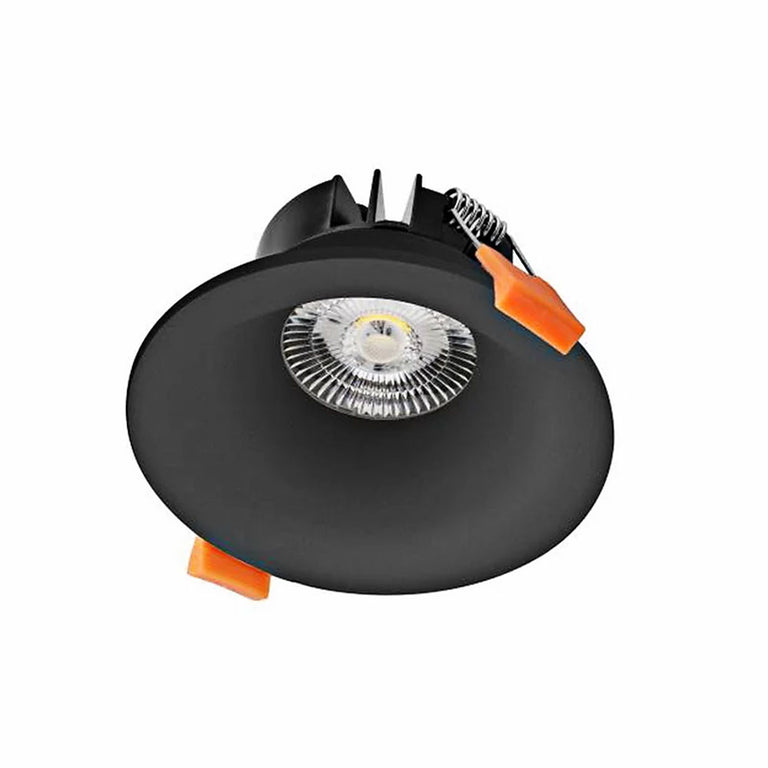 Capella 2 10W Dimmable LED Downlight Black / Tri-Colour - DL9413-BKC10C03