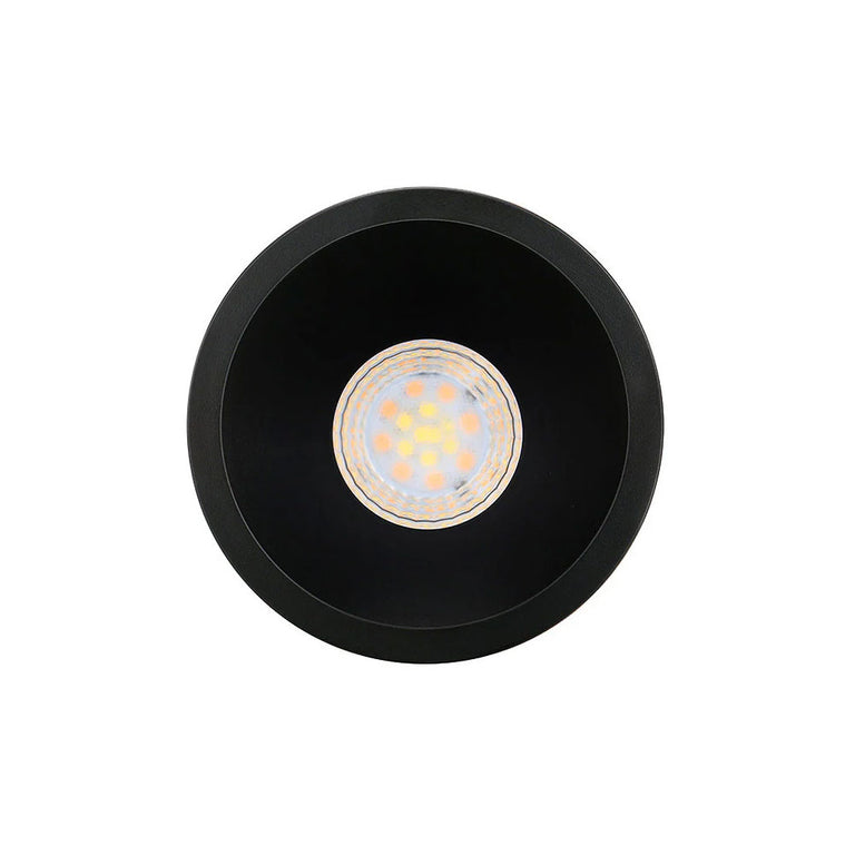 Capella 10W Dimmable LED Downlight Black / Tri-Colour - DL9417-BKC10S03