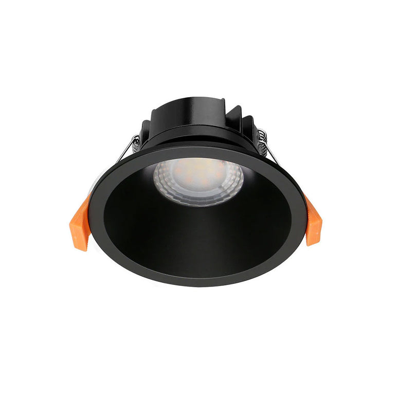Capella 10W Dimmable LED Downlight Black / Tri-Colour - DL9417-BKC10S03
