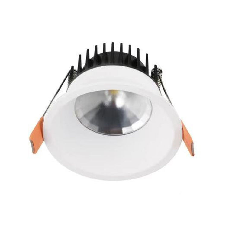 Round 10W Dimmable LED Downlight White / Quinto - DL9420/WH/5C