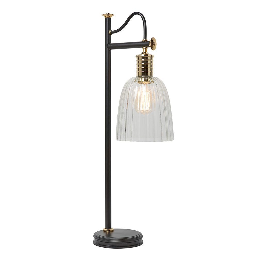 Douille Table Lamp Black / Polished Brass - DOUILLE-TL-BPB