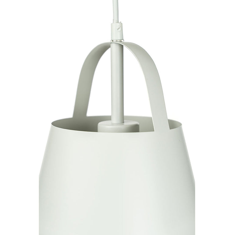 Clark 1 Light Pendant White - LL002PL043W