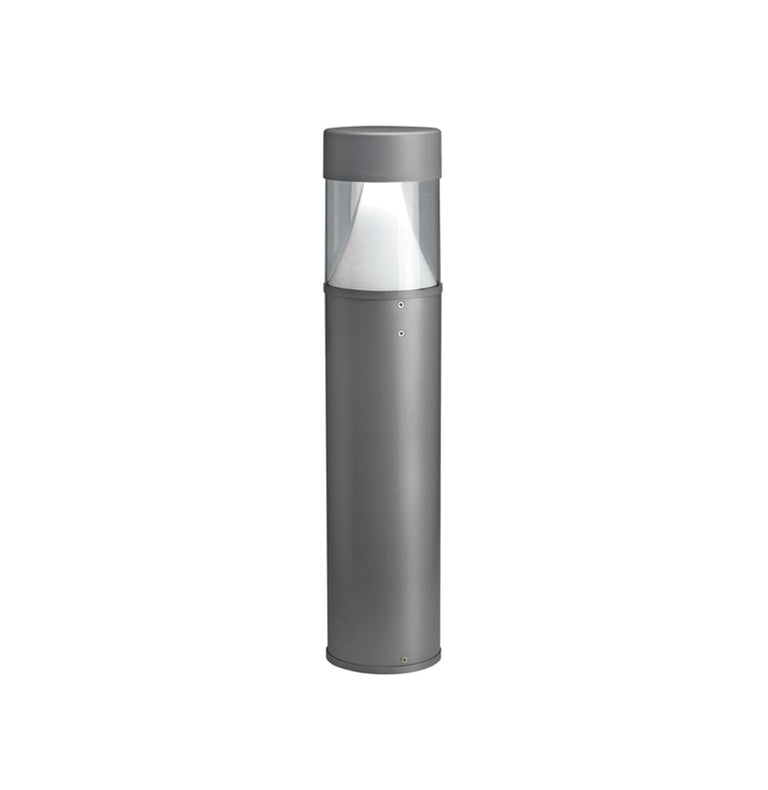 Eclipse 22W LED Bollard With Motion Sensor Silver / Warm White - DUBMS80-SI