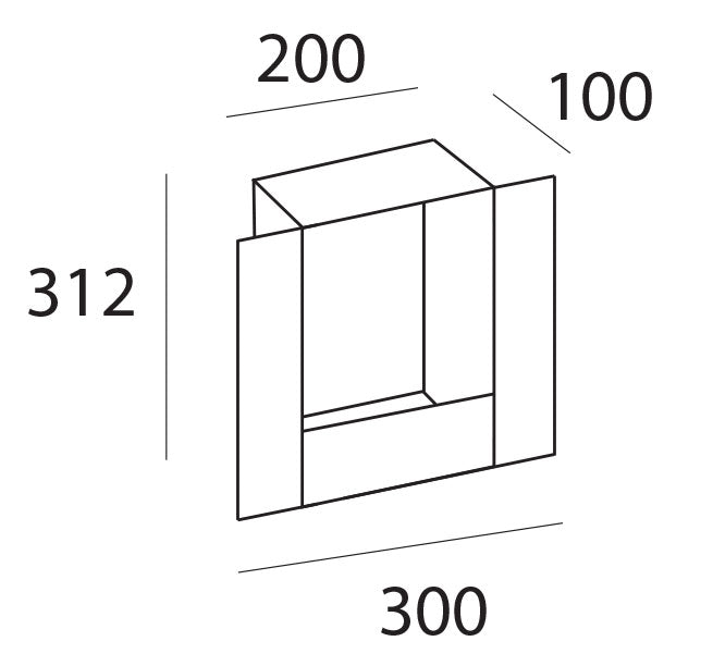 776 Kayl Two Recessing Box