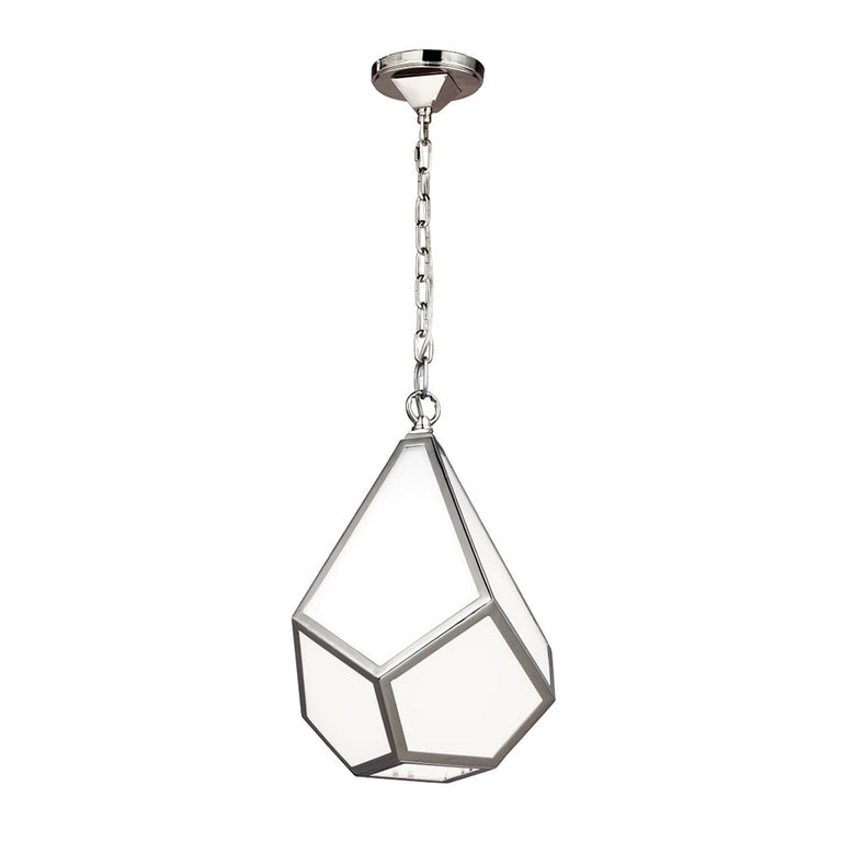 Diamond Small Pendant Polished Nickel - FE-DIAMOND-P-S