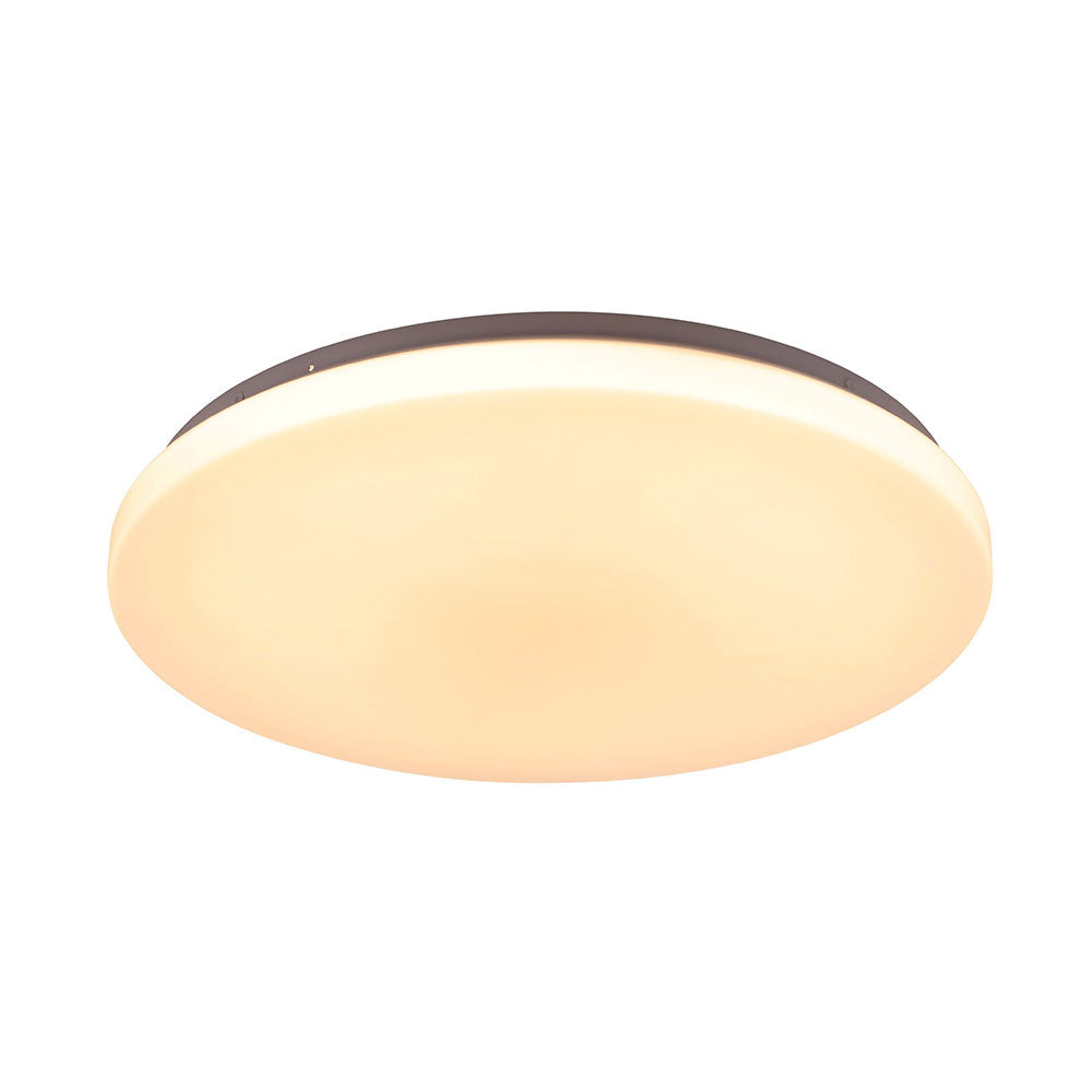 Diego 24W LED Oyster With Microwave Sensor White / Tri-Colour - 205666